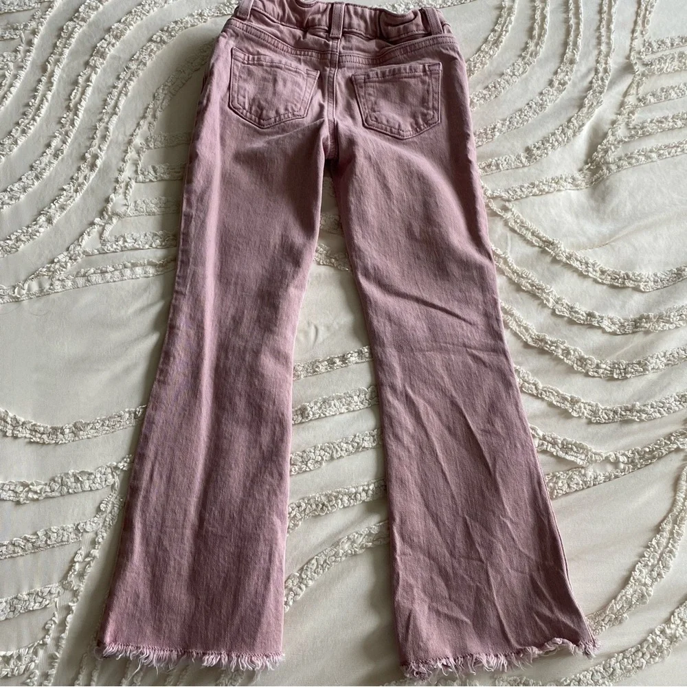 Lot of 3 pants Girls' Lavender Tie-Dye Jogger Pants and jeans - size 6